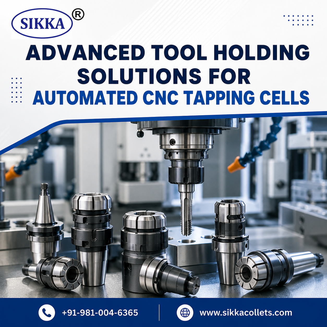 automated CNC tapping tool holding solutions
