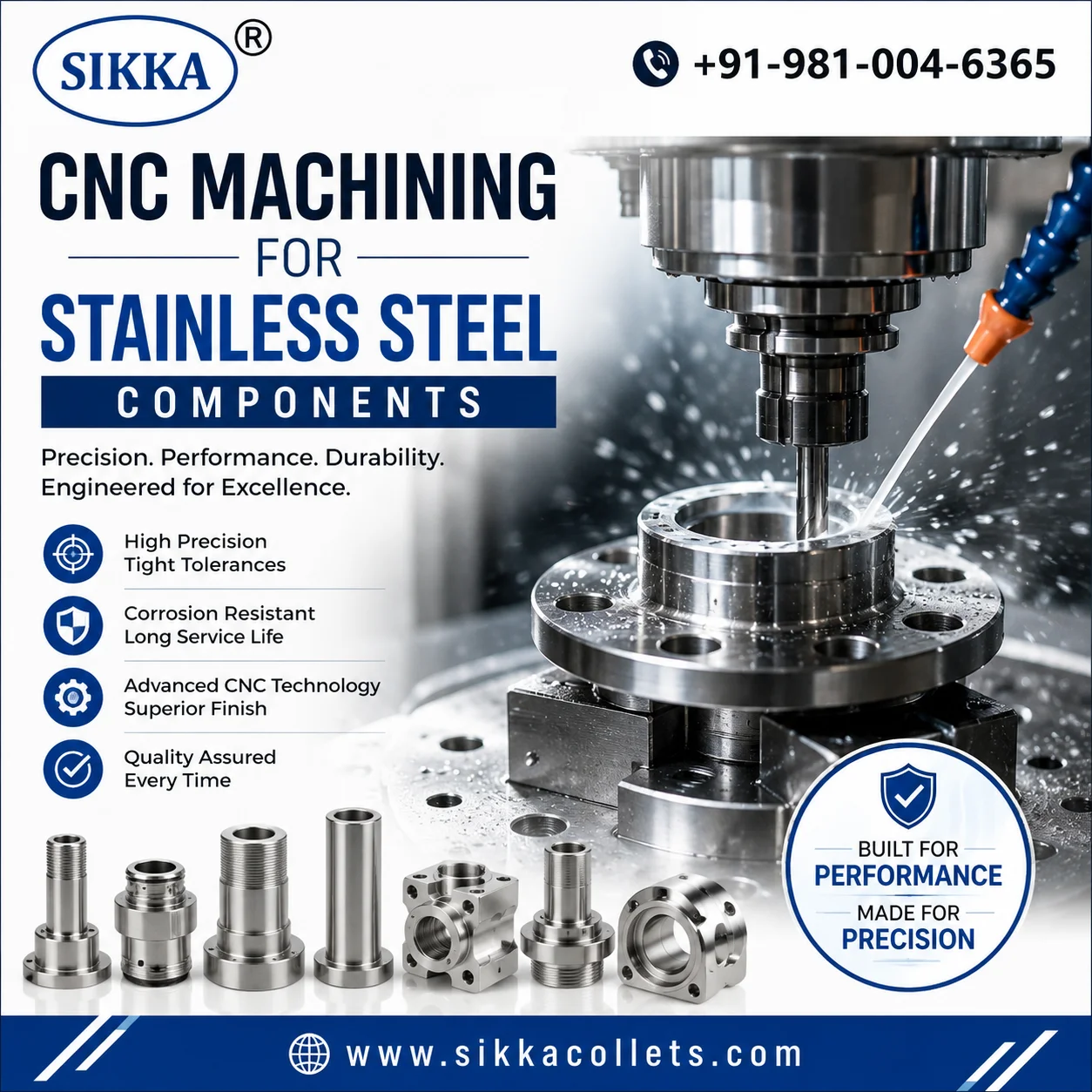 CNC Machining for Stainless Steel