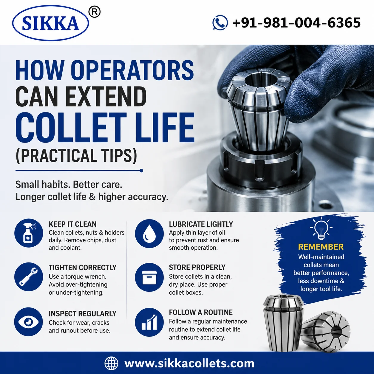 How Operators Can Extend Collet Life (Practical Tips)